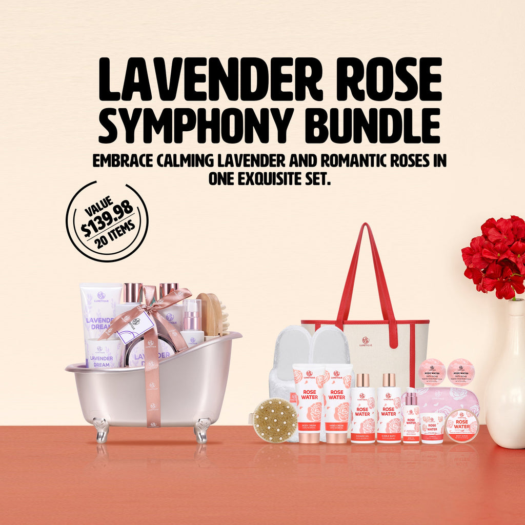 Bundle Gift Bags Lavender Rose Symphony Bundle Lavender Rose Symphony Bundle Gift Set Housewarming Birthday Holiday