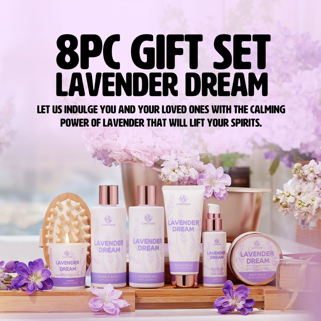 SPA Luxetique Lavender Rose Oasis Bundle