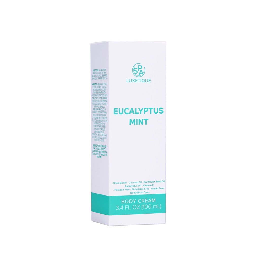 Wedding Body Cream 10 Pieces "Eucalyptus Serenity" Cooling Body Cream Wedding Favor