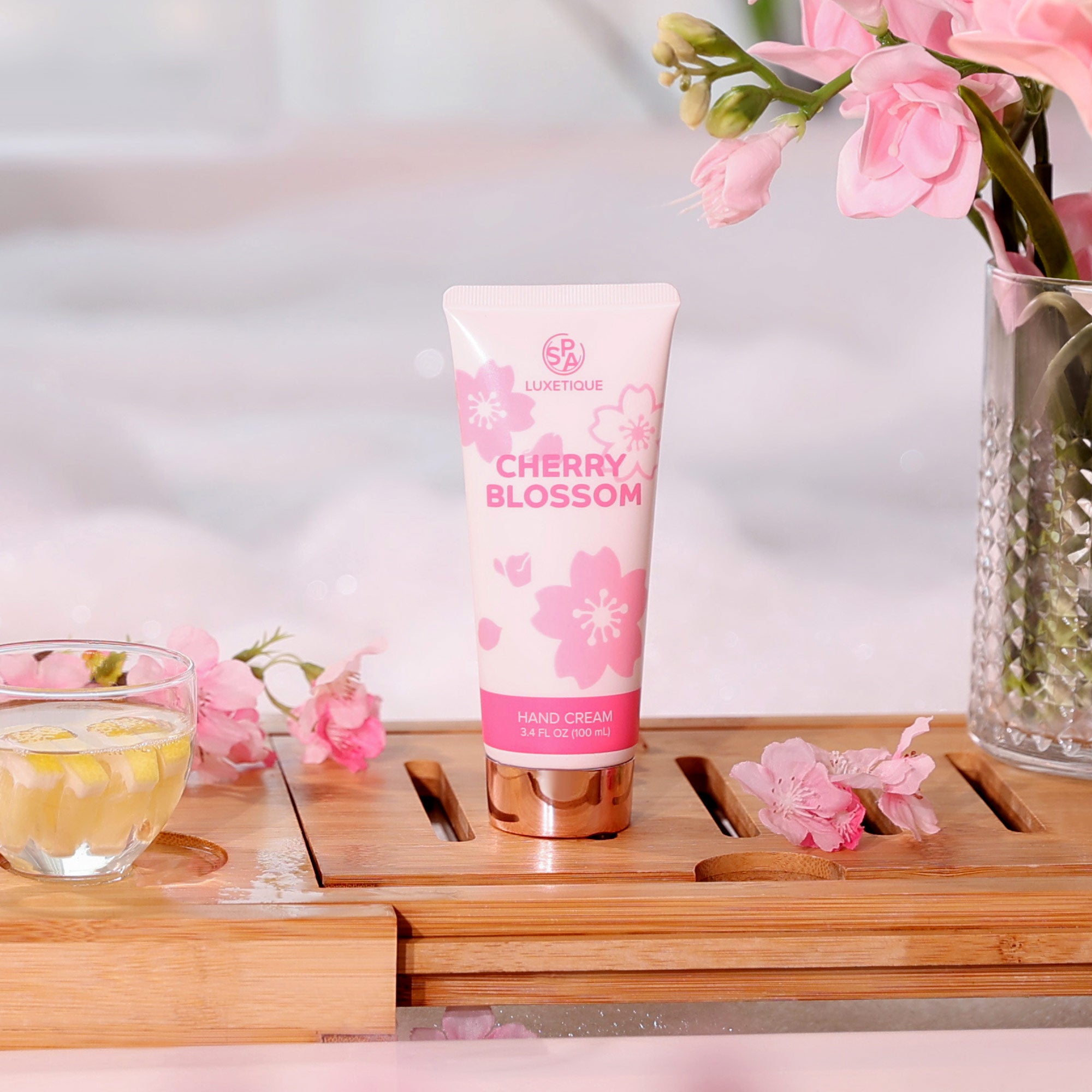 Gifts for Women Birthday Gifts for Women, Bath and Body Works Gift Set- 10  Pcs Valentine's Mother's Day Gifts and Cherry Blossoms Self Care Package