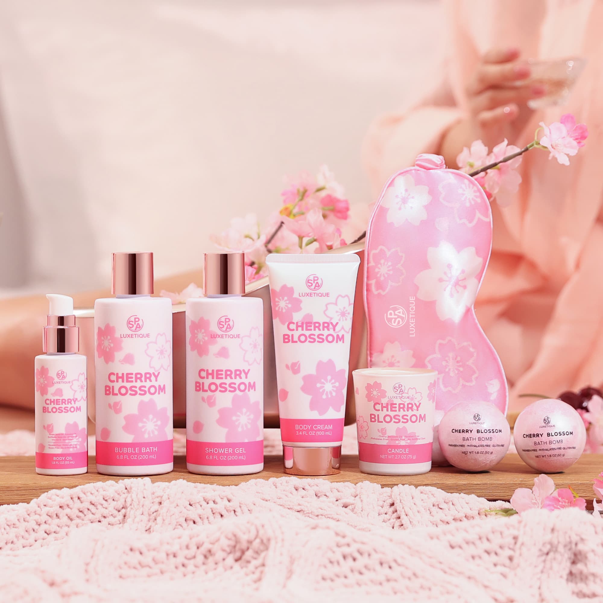 Japanese Cherry Blossom Body Fragrance Oil Candle Soap Bath Bomb