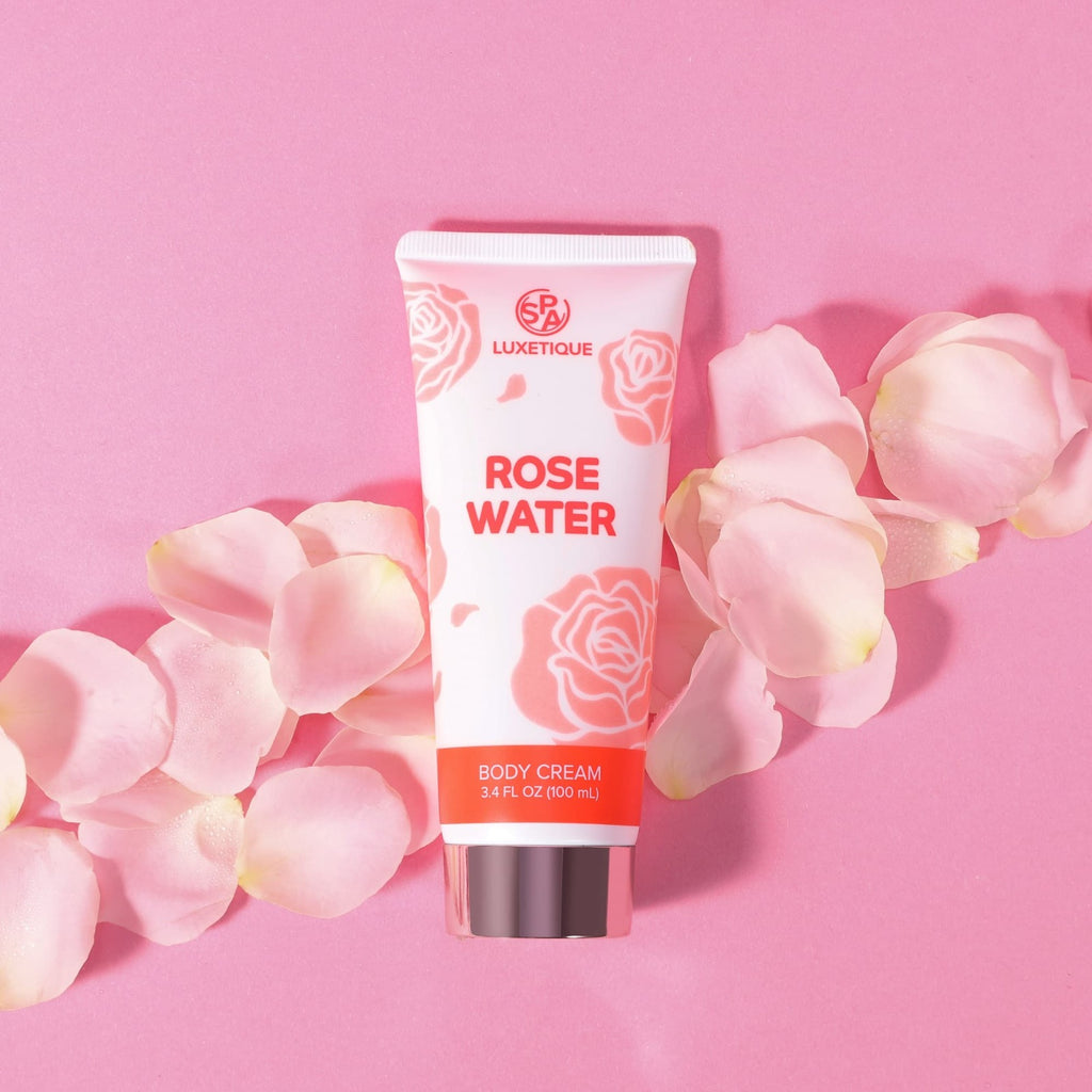 8pcs Gift Bags Rose Water Gift Set. Nourish and rejuvenate your skin with our luxurious Body Cream/Hand Cream. Infused with the hydrating benefits of Shea Butter, Coconut Oil, Sunflower Seed Oil, and the soothing aroma of Rose Oil. Enhanced with Vitamin E, this cream provides deep moisture and improves the overall health and appearance of your skin.