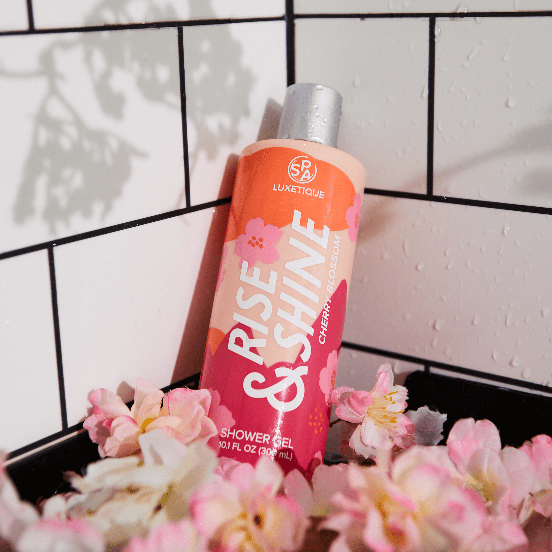 Cherry Blossom Shower Set Rise & Shine Shower Set Rise & Shine Shower Set | Floral-Infused for Brighter, Radiant Skin