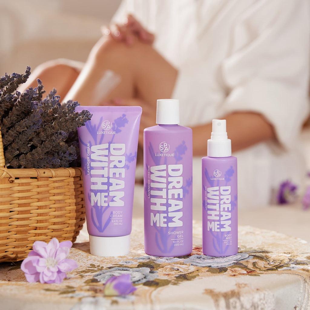 Lavender Dream With Me Shower Set