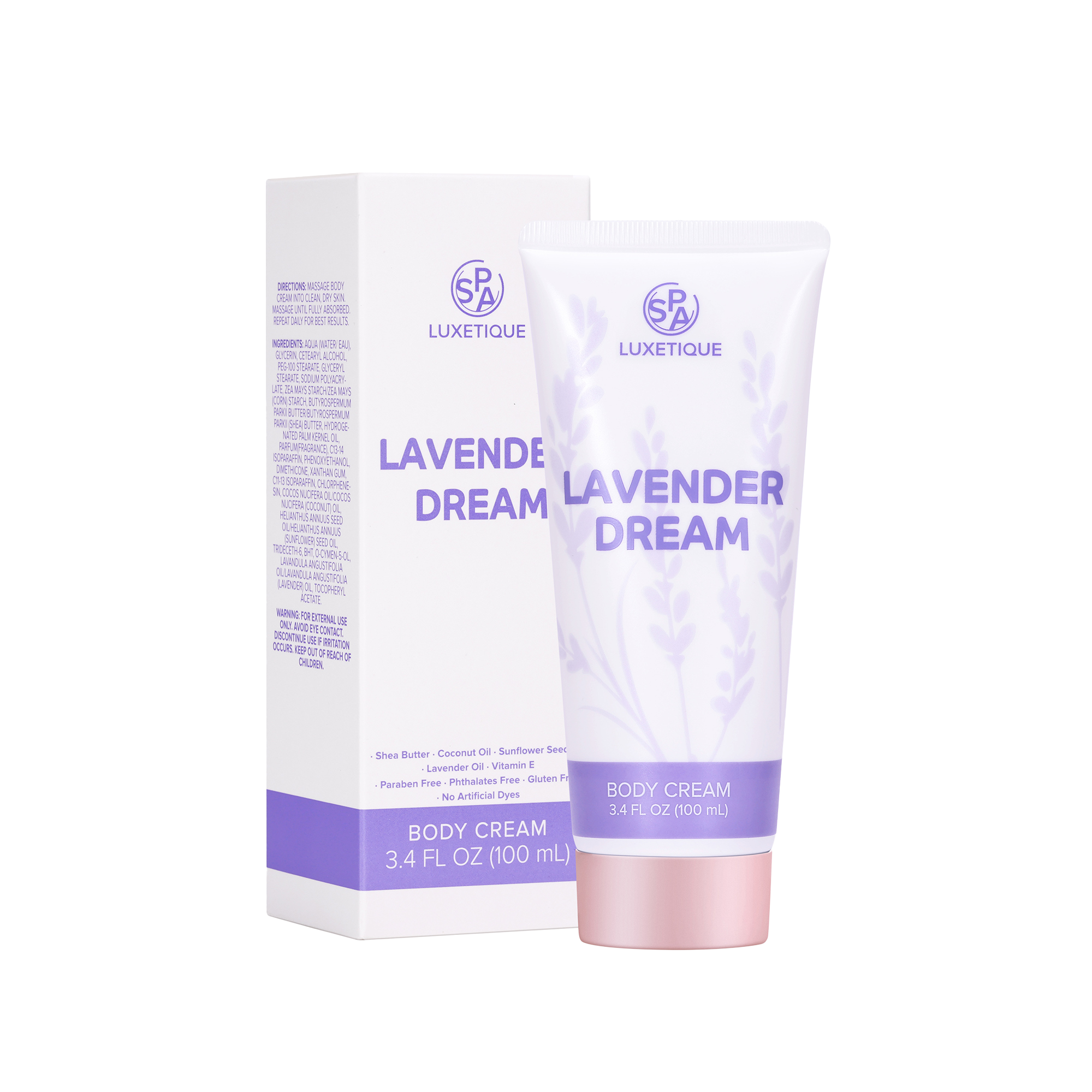 Lavender Lavender Dream Body Cream Let notes of lavender soothe your senses and transport you to a world of pure relaxation and calm. 
